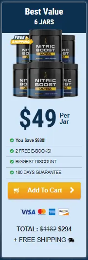 Nitric Boost 6 jar